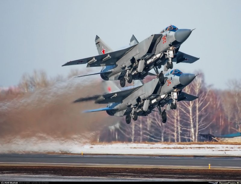 Миг-31бм морской авиации ТОФ