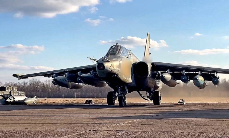 Су 25 ВКС РФ на Украине