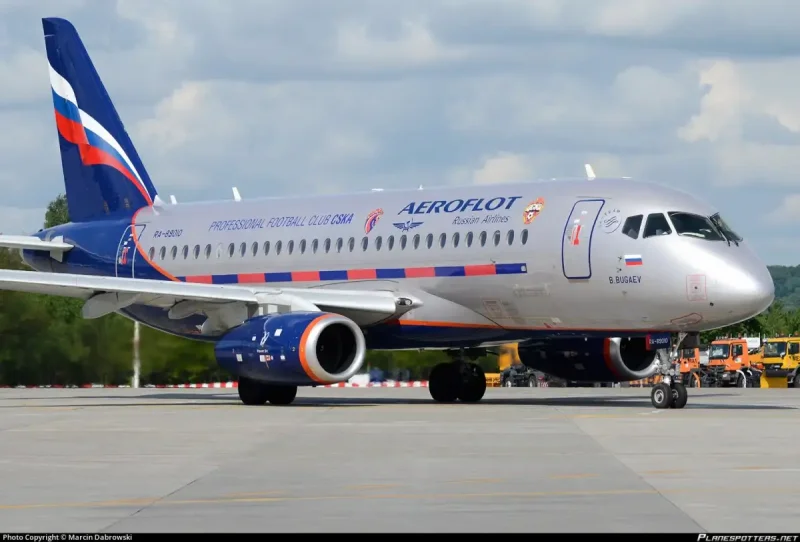 Sukhoi Superjet 100-95 Аэрофлот