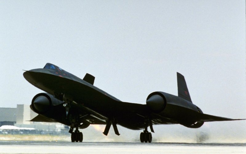 Высотный разведчик SR-71 Blackbird