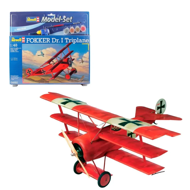Revell / легкий истребитель Fokker Dr. 1 Triplane