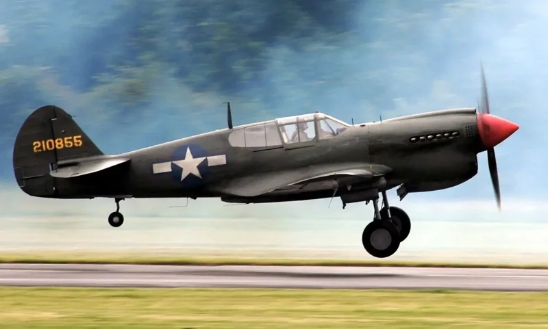 Самолет Curtiss p-40