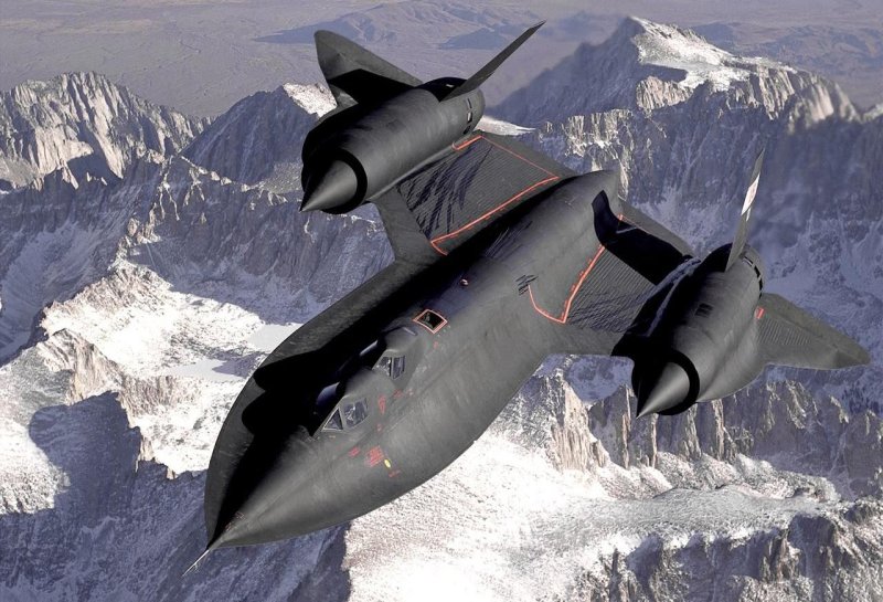 Самолет SR-71 Blackbird