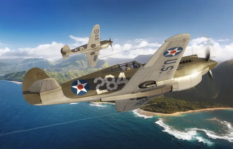 Самолет p-40m/n "Warhawk"
