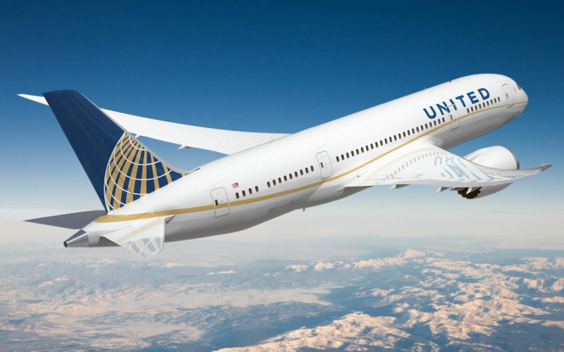 United Airlines самолеты