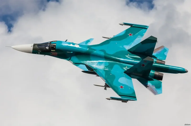 Су 34 военный истребитель