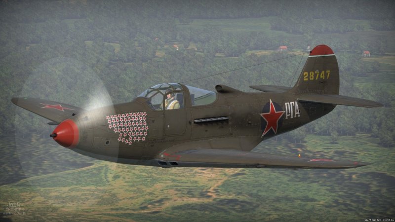 Истребитель p-39: «Аэрокобра»