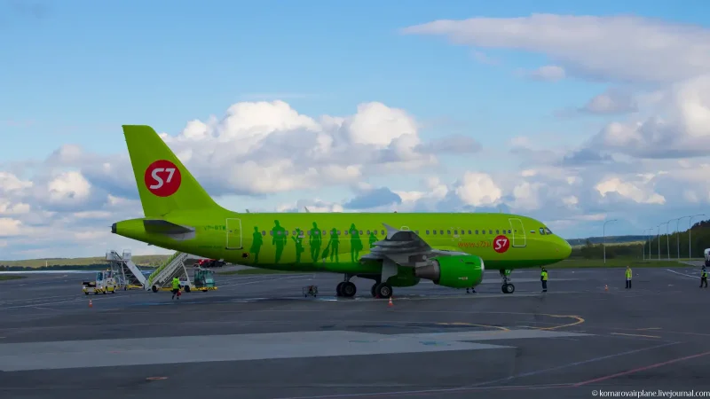 Самолёты авиакомпании s7 Airlines