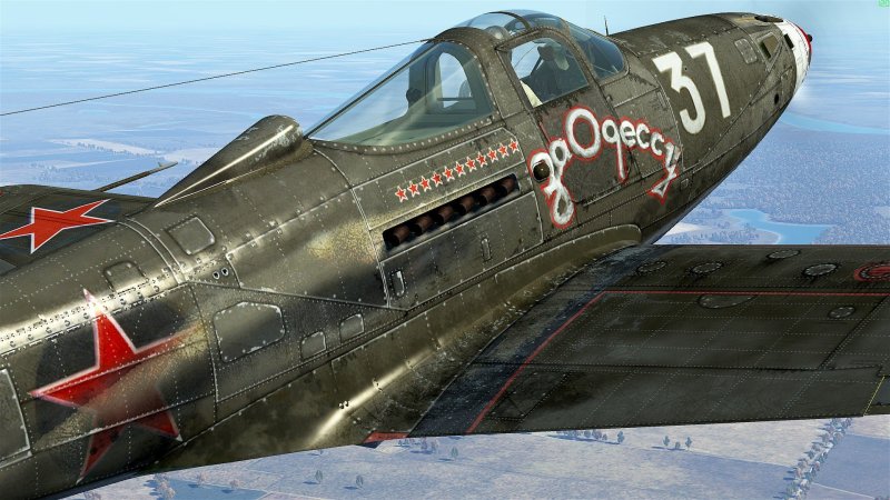 Bell p-39 Airacobra Покрышкина