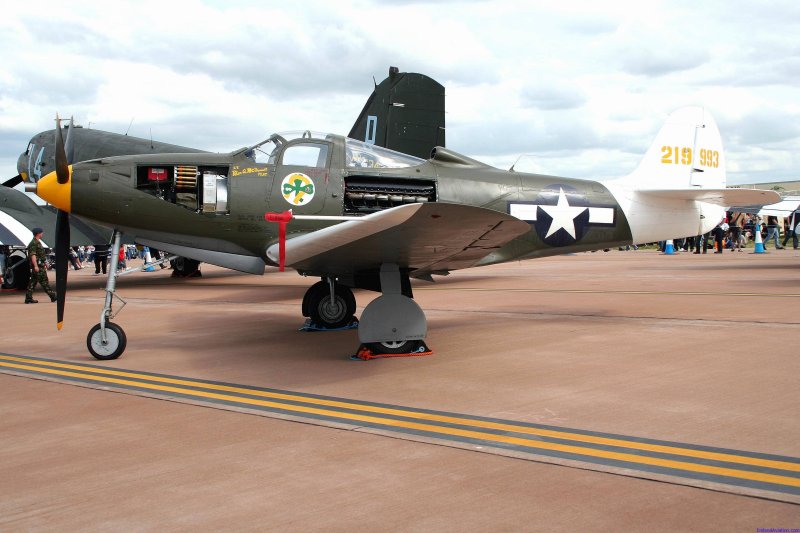 Bell p39 истребитель