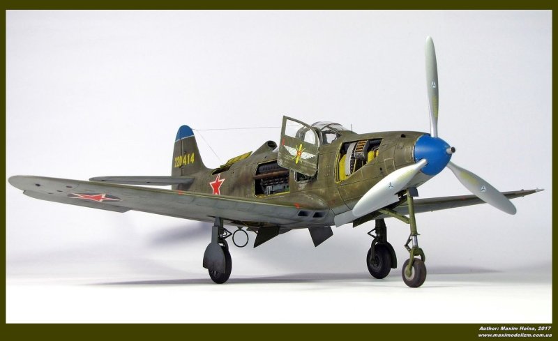 Kh32013 Kitty Hawk 1/32 самолет p-39q
