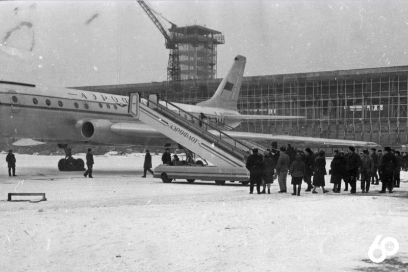Аэропорт Домодедово 1965 год