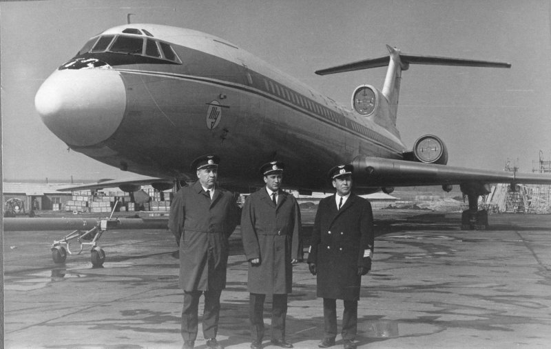 Ту-154 пассажирский самолёт СССР