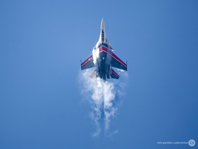 Су-30см русские Витязи самолеты
