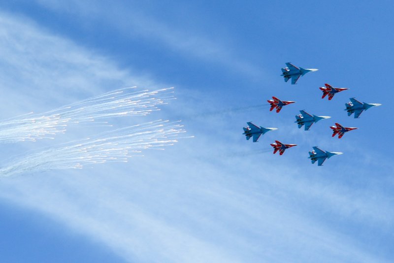 «Русские Витязи» - пилотажная группа ВВС России