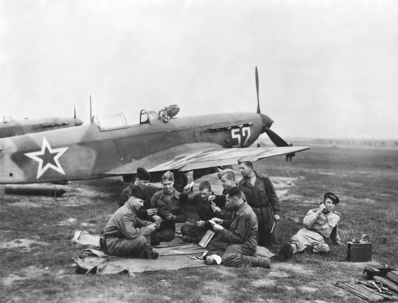 Лётчики истребители Великой Отечественной войны 1941-1945