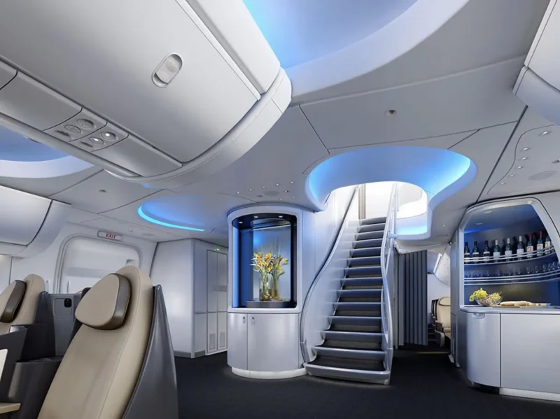 Airbus a380 внутри