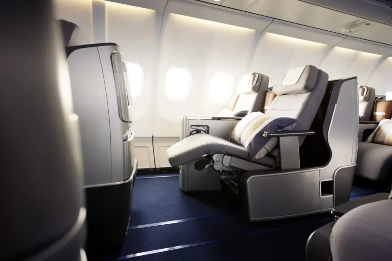 Lufthansa a340 Business class