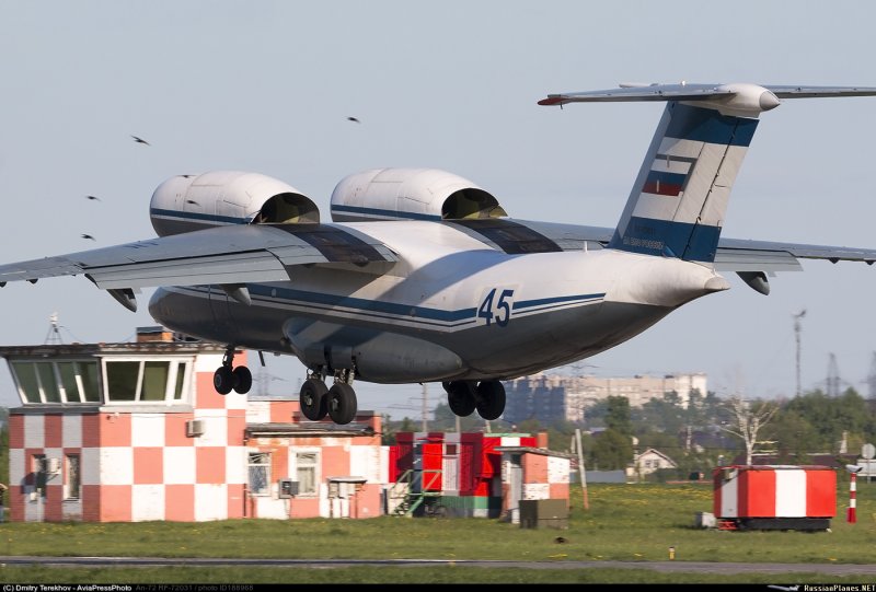 АН-72 военно-транспортный самолёт