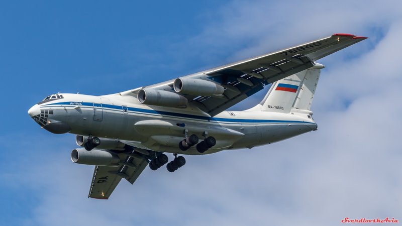 Ил-76 военно-транспортный самолёт Таганрог