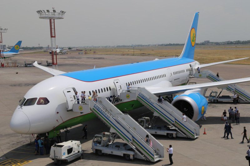 Боинг 787 Узбекистан
