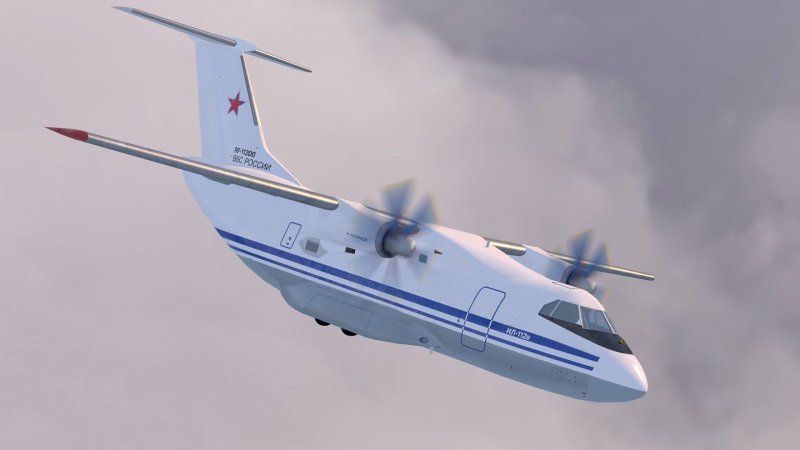 Ил-214 военно-транспортный самолёт