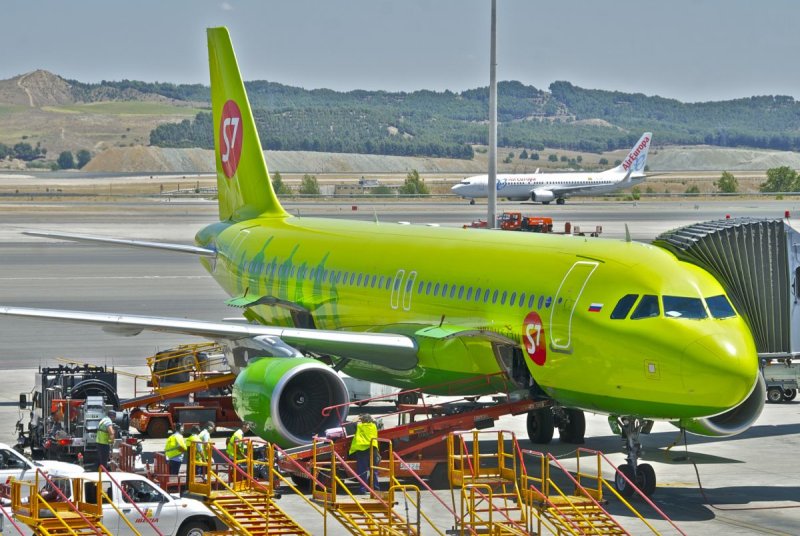 Airbus a320 s7 Домодедово