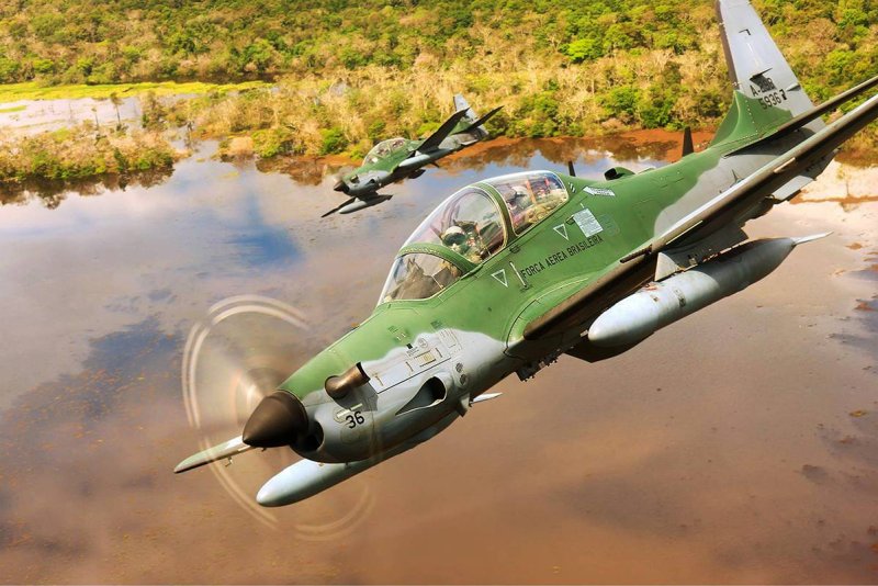 Турбовинтовые штурмовики а-29в super Tucano