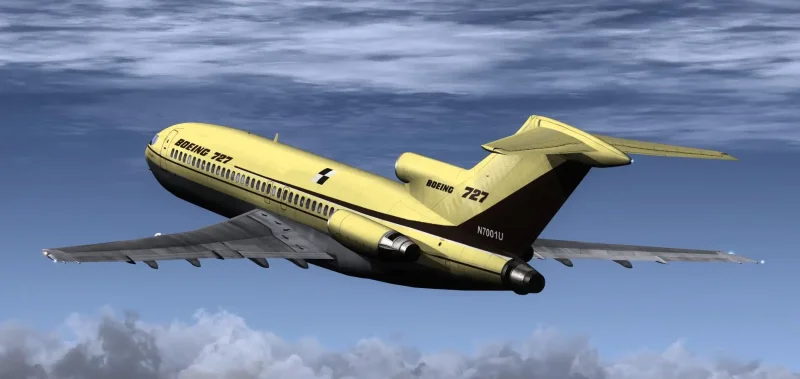 Боинг 727-100 трап
