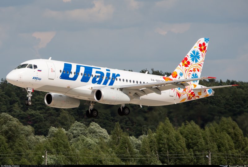 Самолеты UTAIR авиакомпании