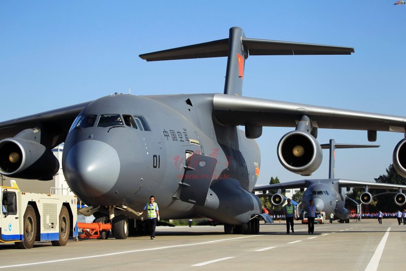 Китайский транспортный самолет y-20