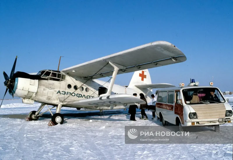 Самолет АН-2 санитарный