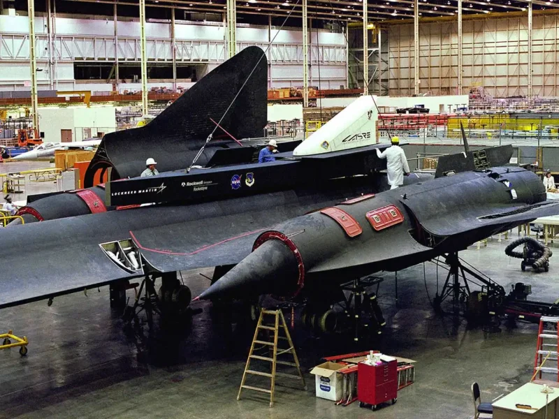Lockheed SR-71 Blackbird самолёты-разведчики