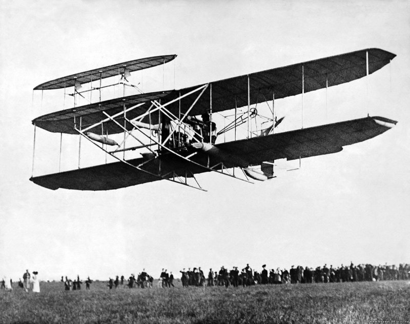 Братья Райт первый самолет