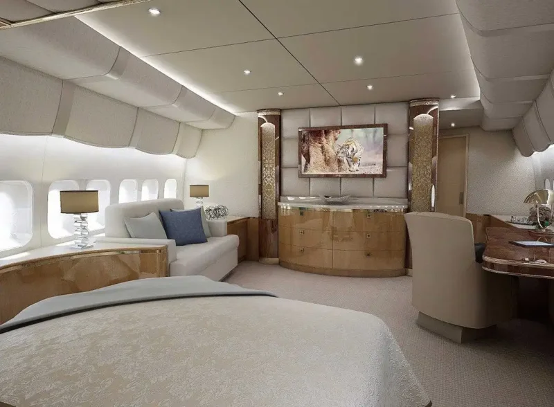 Частный самолёт Boeing 747-8 VIP