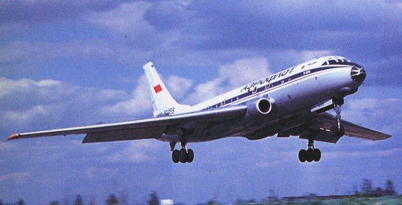 Ту-104 пассажирский самолёт