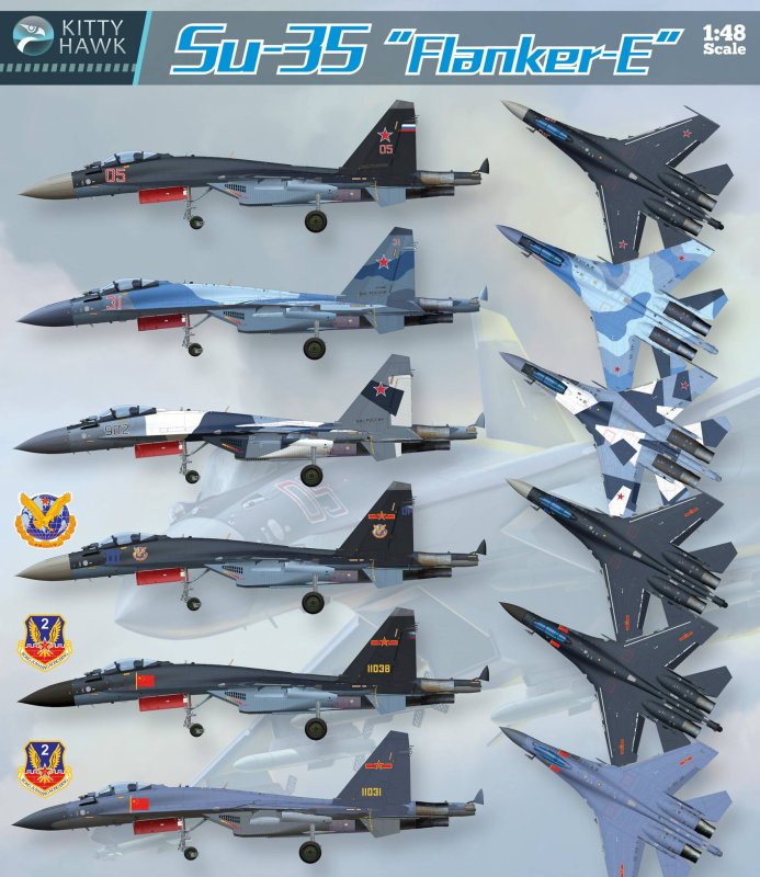 Su-35 Kitty Hawk 1/48