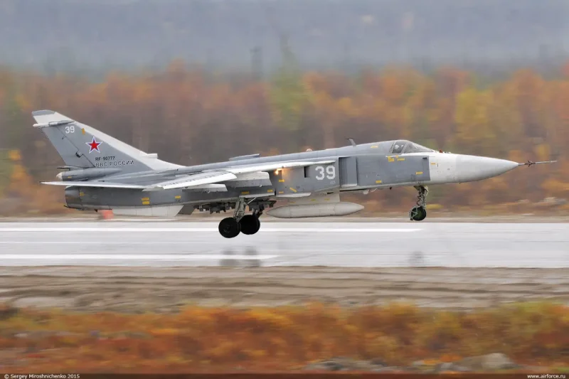 Вооружение самолета Су 24м