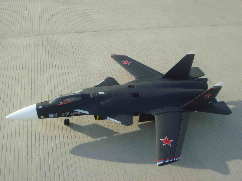 Су-47 Беркут на радиоуправлении