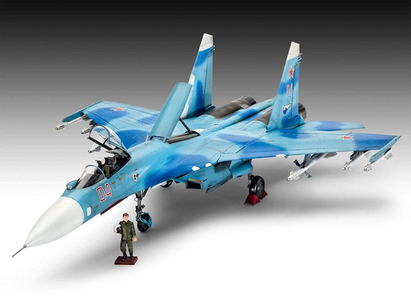 Сборная модель zvezda Советский истребитель завоевания превосходства в воздухе Су-27 (7206) 1:72
