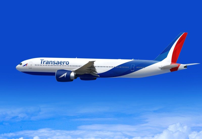 Самолёт Трансаэро 747