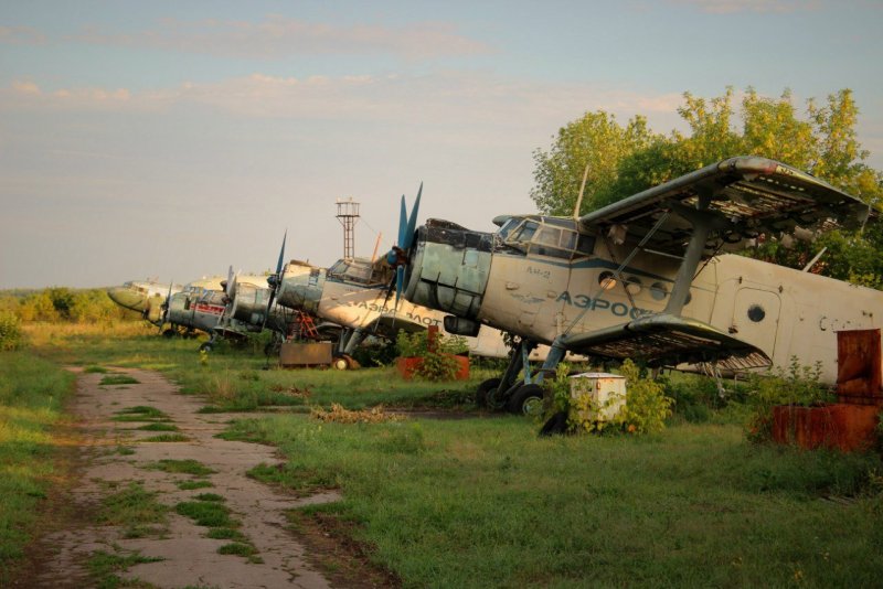Заброшенные военный аэродром в Москве
