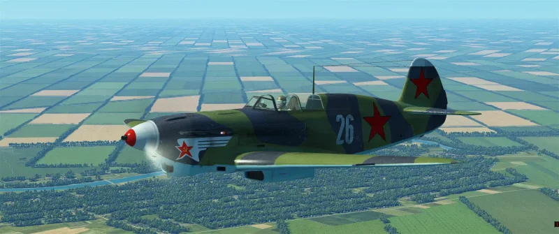 Як-7б истребитель