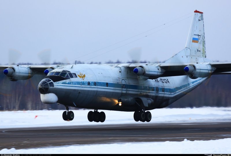 Окраска АН-12бк ВТА России