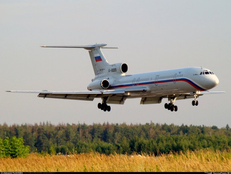 Ту-154 Оренбургские авиалинии