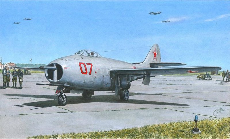 Миг-19 реактивный самолёт