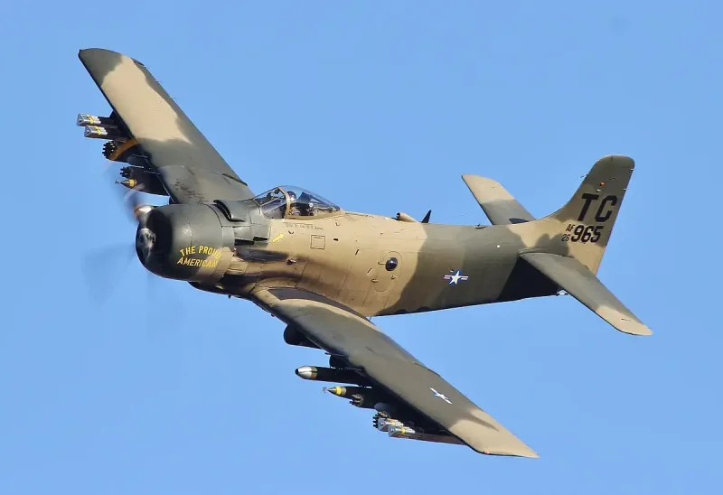 Штурмовик a–1 Skyraider
