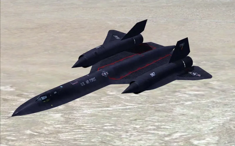 Самолет-разведчик SR-71 Blackbird