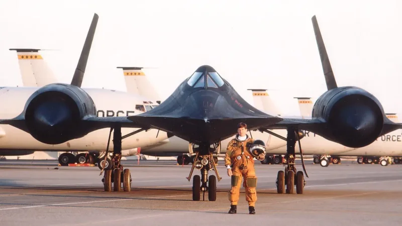 Lockheed SR-71 Blackbird пилот