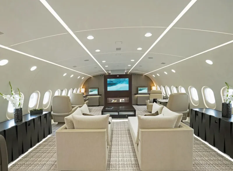 VIP самолет Boeing Business Jet(BBJ)